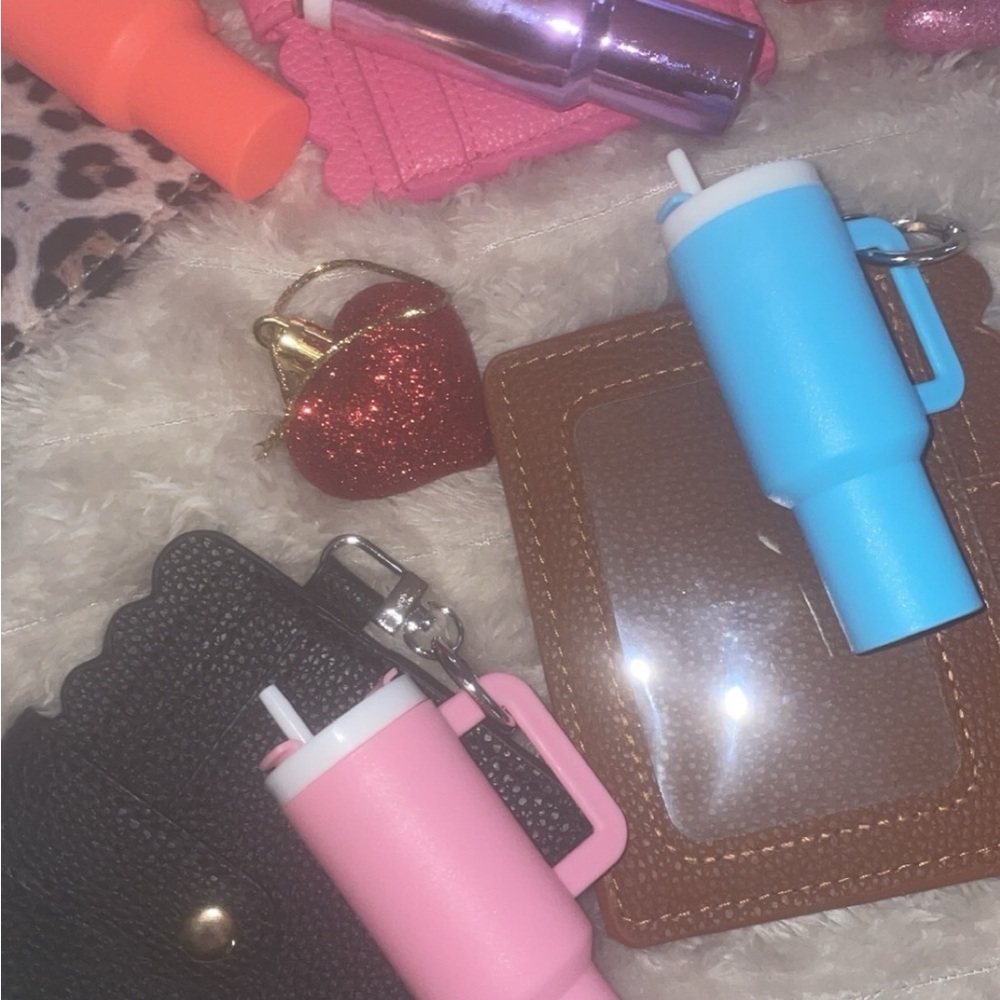Wallet and mini tumbler , NEW
